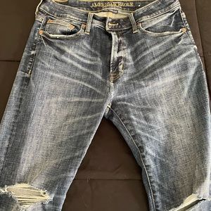 Mens American Eagle slim fit distressed jeans 32x30